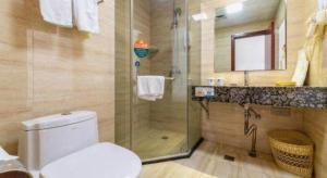 Koupelna v ubytování GreenTree Inn Yancheng Vehicle Administrative office Test Center Express Hotel