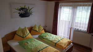 Cama o camas de una habitación en Haus Steger