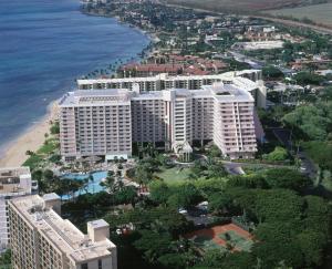 วิว Hilton Vacation Club Ka'anapali Beach Maui จากมุมสูง