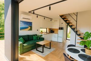 Η κουζίνα ή μικρή κουζίνα στο Treehouses