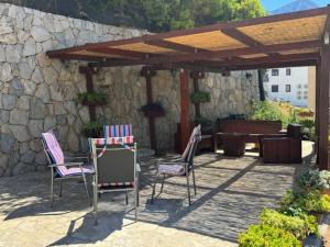 Zahrada ubytování Apartments Malou