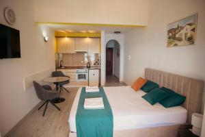 Postel nebo postele na pokoji v ubytování Apartments "Belle Vue"
