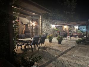 Zahrada ubytování Apartments Malou