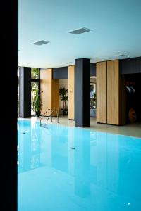 Bazén v ubytovaní ШПИЦІ Hotel & SPA alebo v jeho blízkosti