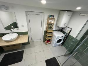 Ένα μπάνιο στο modernes „Tiny House“
