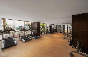 Fitness centrum a/nebo fitness zařízení v ubytování Wyndham Soleil Danang