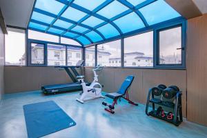 Fitness centrum a/nebo fitness zařízení v ubytování Xiamen Minyi Hotel
