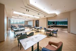 Posezení v ubytování Xiamen Minyi Hotel