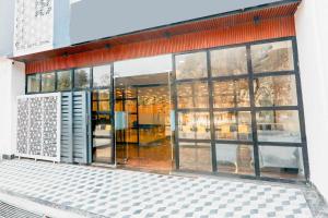 Bygningen som hotellet ligger i