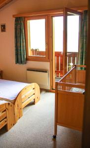 Postel nebo postele na pokoji v ubytování Chalet Charis
