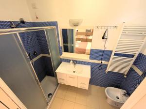 Koupelna v ubytování Affittacamere Casa Brajan