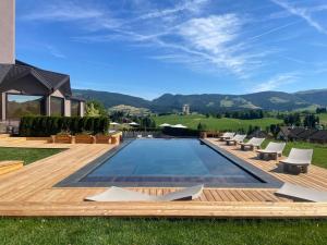 Bazén v ubytování Linta Hotel Wellness & Spa nebo v jeho okolí