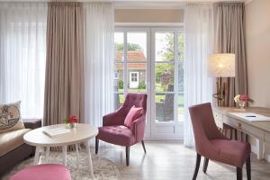 Posezení v ubytování Hotel Inselfriede