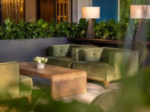 Posezení v ubytování Fairmont Austin