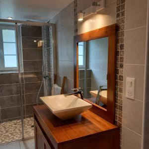 Un baño de Gîte Ainerak