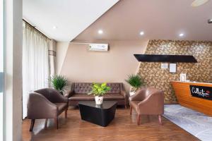 Χώρος καθιστικού στο OYO 1297 Hotel Hung Lam