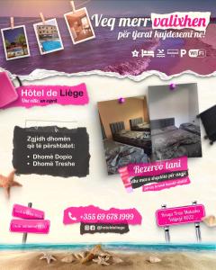 Fotografie z fotogalerie ubytování Hotel De Liege v destinaci Velipojë