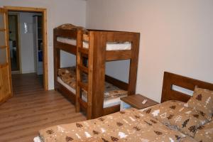 Postel nebo postele na pokoji v ubytování Chalupa Herbortice