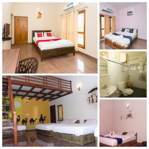 Katil atau katil-katil dalam bilik di AVAASA Mysuru