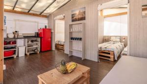 Kuchyň nebo kuchyňský kout v ubytování Glamping Tents - Camp Adriatic