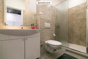 Koupelna v ubytování Hotel ROYAL RINA