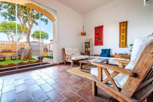 Posezení v ubytování B&B Artemisia