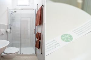 A bathroom at B&B Artemisia