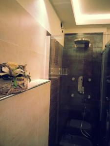 Koupelna v ubytování Hotel al Sole