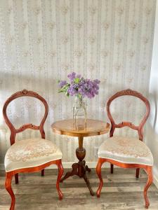 Posezení v ubytování Sveas B&B Ullared