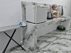Dapur atau dapur kecil di HOMESTAY DATUL BANTING #5, 1bilik 4-6org, Near Jenjarom, HargaB40, Mvslim shj, #NO TOWEL