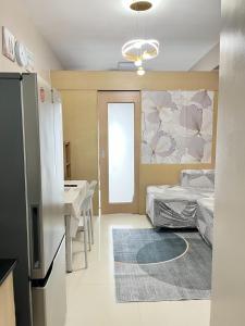 Η κουζίνα ή μικρή κουζίνα στο Cozy1BR condo in Mezza 2 Qc with wifi and netflix