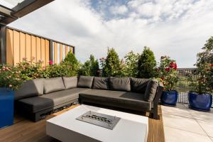 Posedenie v ubytovaní Luxury penthouse with jacuzzi