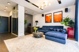 Posedenie v ubytovaní Luxury penthouse with jacuzzi