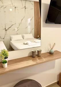 Koupelna v ubytování Hotel12
