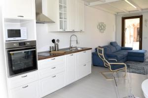 Kuchyň nebo kuchyňský kout v ubytování Agriturismo La Pecora Nera