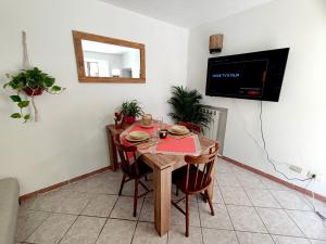 Et tv og/eller underholdning på Al Cortiletto Bed&Bike