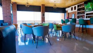 Un lugar para sentarse en St Thomas Hotel Dodoma