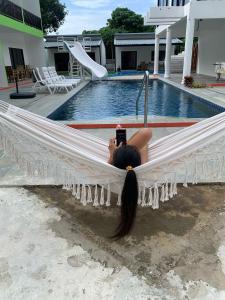 Bazén v ubytování Samui Hills Resort nebo v jeho okolí