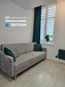 Χώρος καθιστικού στο 365PAM - Studio Bajka 50m od plaży w centrum Mielna