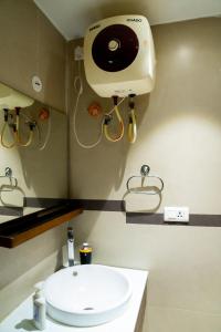 Koupelna v ubytování Sesha Grand