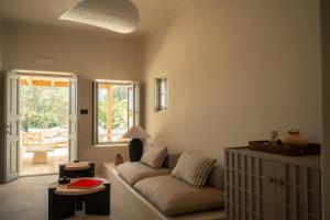 Posezení v ubytování Black Rose Beach Suites