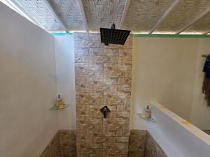 A bathroom at Secret Triangle