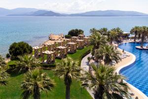an aerial view of a resort with a pool at Duja Didim - Ultra All Inclusive in Didim