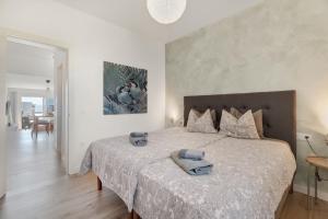 Postel nebo postele na pokoji v ubytování Casa Agua Y Sol I