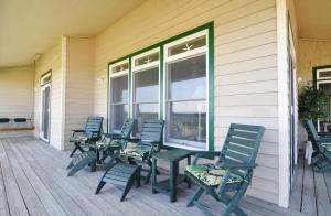 Balkón nebo terasa v ubytování A Pointe Of View