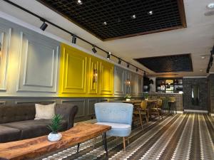 Posezení v ubytování The Şişli PP Beijng Suites and Noodle House