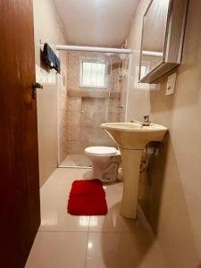 Koupelna v ubytování Residencial Vila Sassari + 62 fotografií