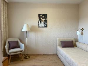Postel nebo postele na pokoji v ubytování R&R apartment Medak 3