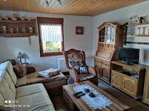 Χώρος καθιστικού στο Haus Sonneneck 1