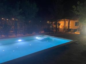 Bazén v ubytování Yiolanda Pool Villa by "Elite" nebo v jeho okolí